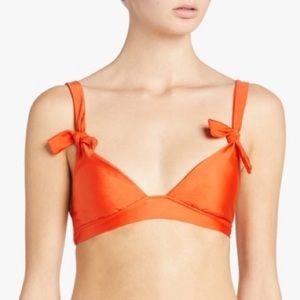 Sidway The Debbie Bikini Top in Poppy SZ L NWT